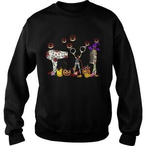 Hairstylists Pumpkin Halloween Sweatshirt